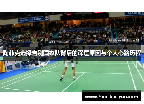 陶菲克选择告别国家队背后的深层原因与个人心路历程 陶菲克选择告别国家队背后的深层原因与个人心路历程